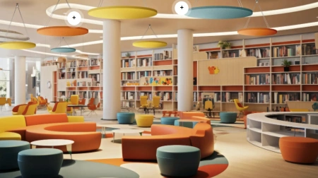 Installer un îlot acoustique design dans un hall d’entrée professionnel