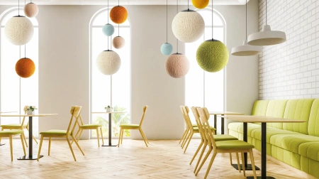 Créez un espace cosy dans votre café grâce aux solutions acoustiques