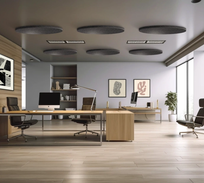 Focus produit : îlots acoustiques pour des espaces de détente élégants